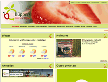 Tablet Screenshot of kueppers-erdbeeren.de